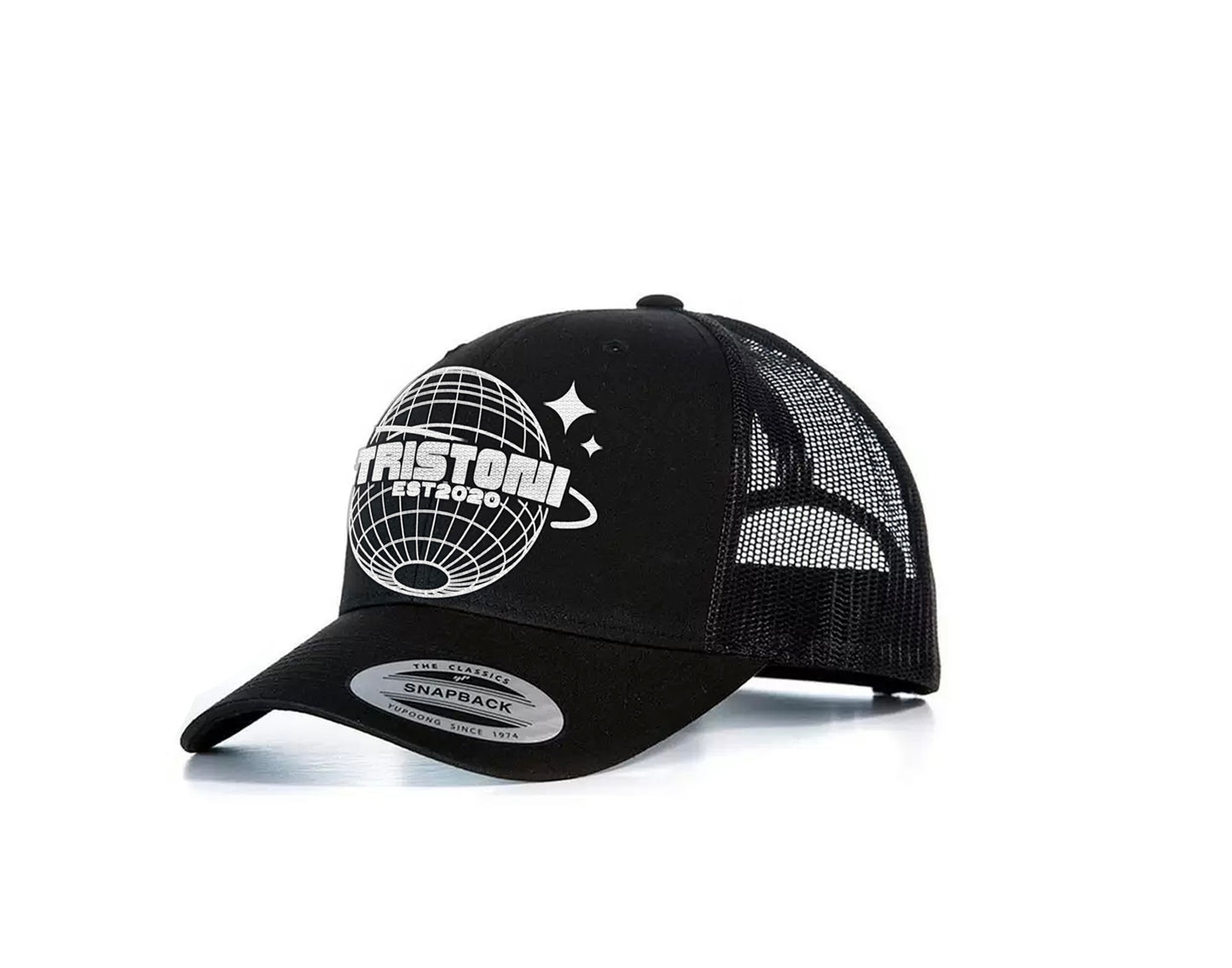 ‘Tristoni Global’ Trucker Cap - Black Out
